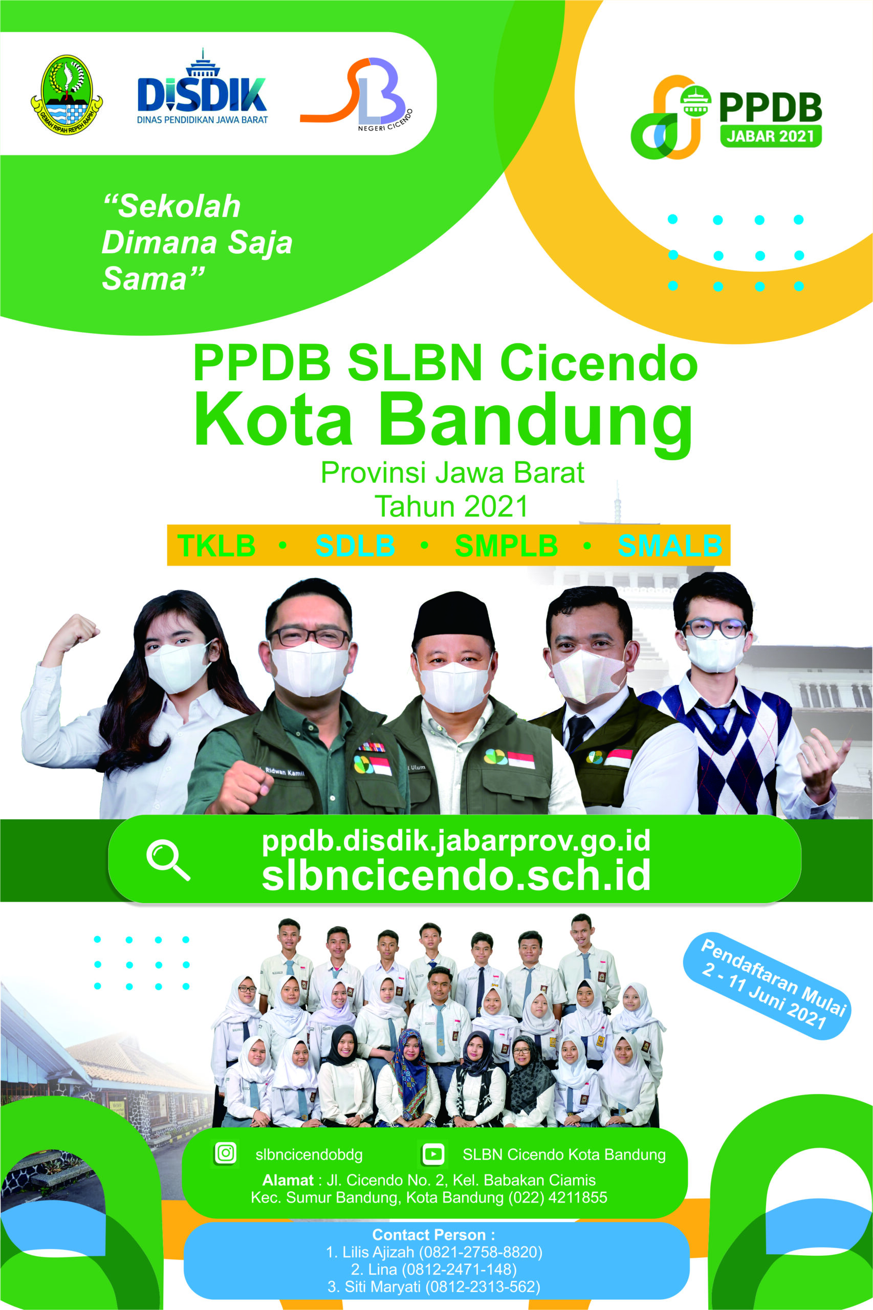 PPDB SLBN Cicendo Kota Bandung – SLB Negeri Cicendo Kota Bandung